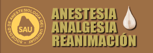 Anestesia Analgesia Reanimación