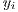 yi  