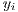 yi  