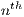  th n  